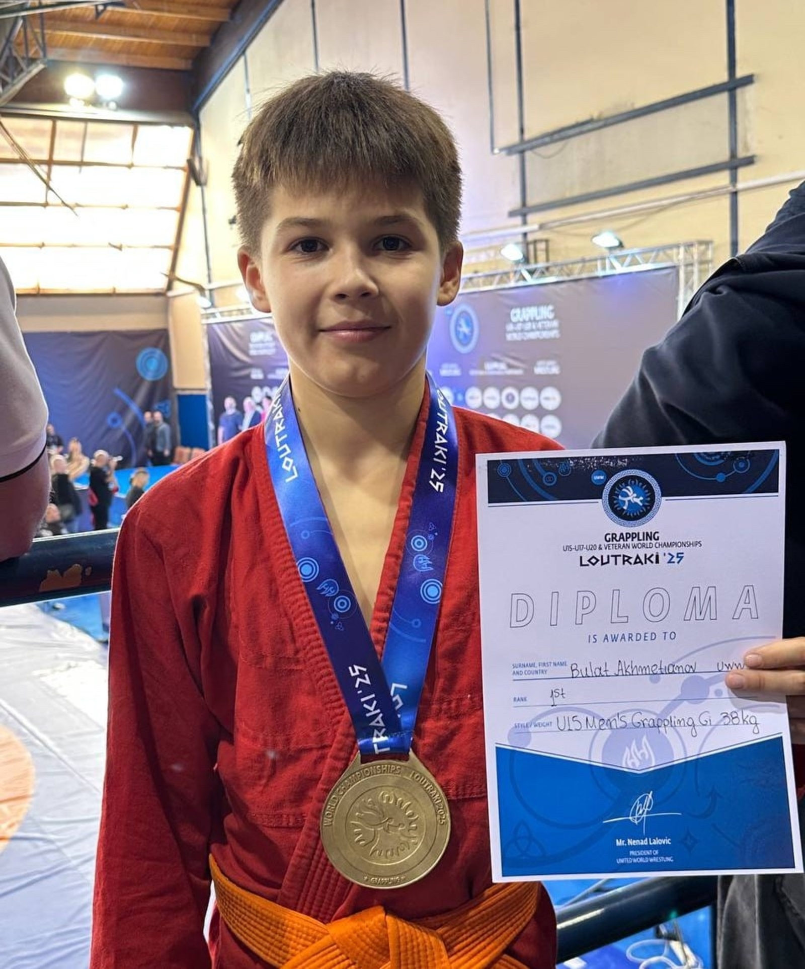 13 йәшендә - ике тапҡыр донъя чемпионы!