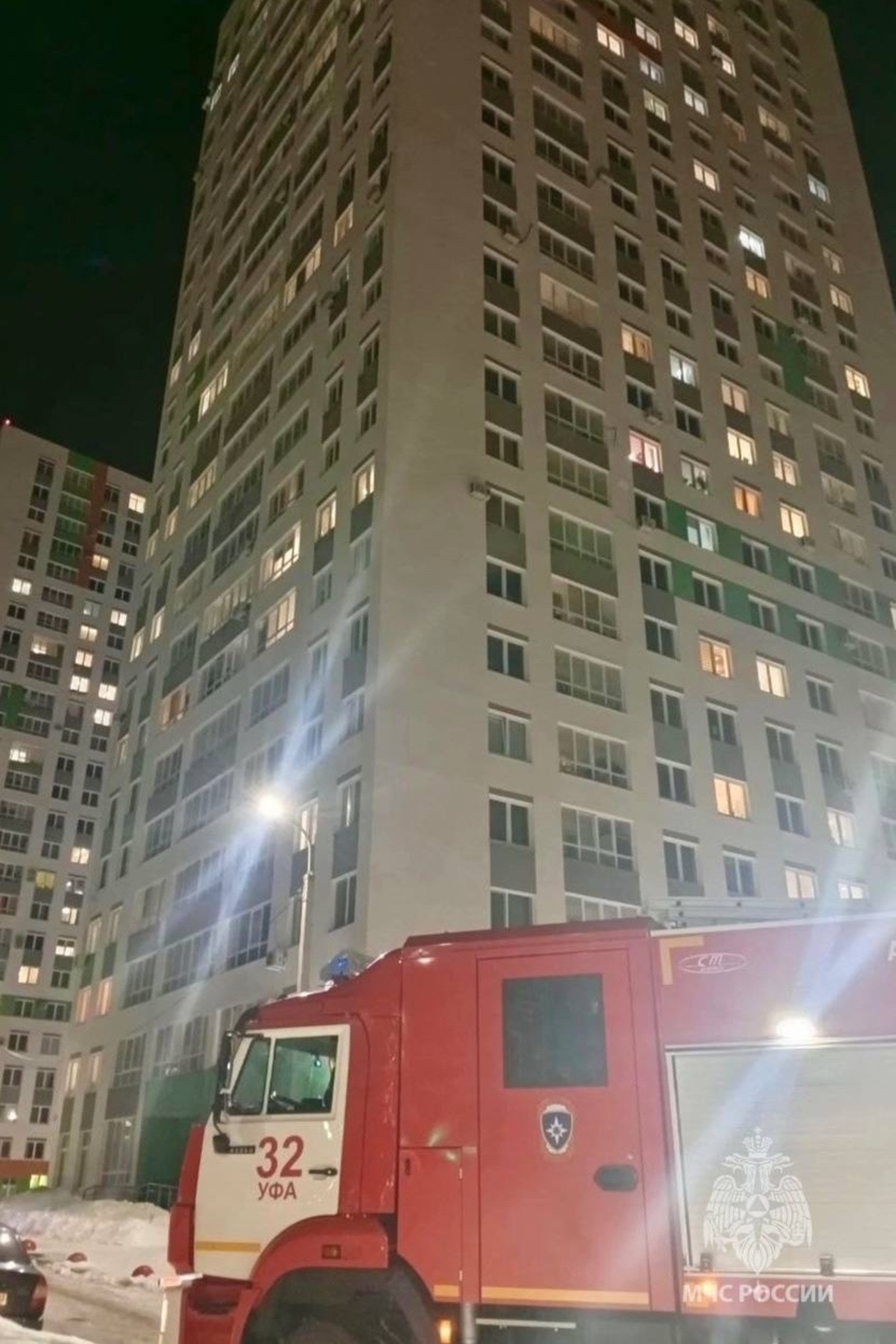 Янғын ҡупҡан фатирҙа 7 йәшлек малай яңғыҙ була!