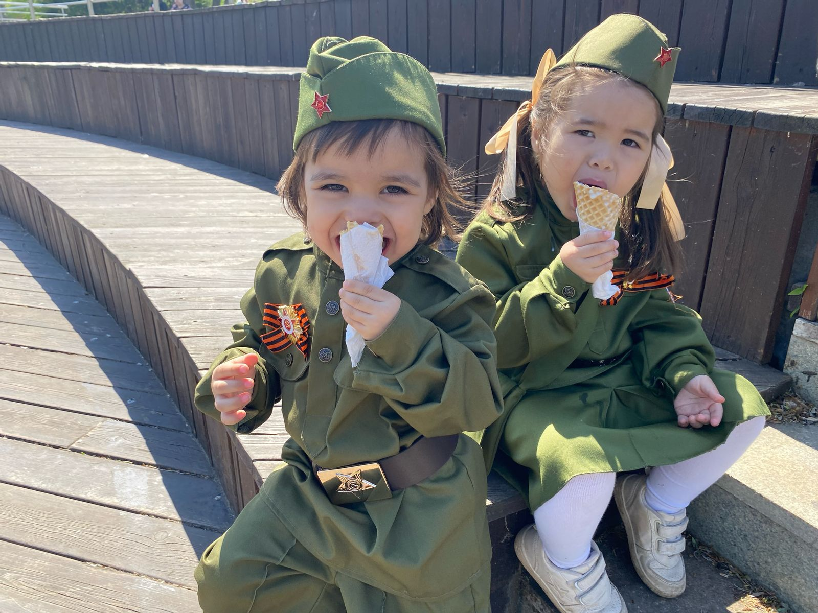 Атай ҡыҙҙары улар!